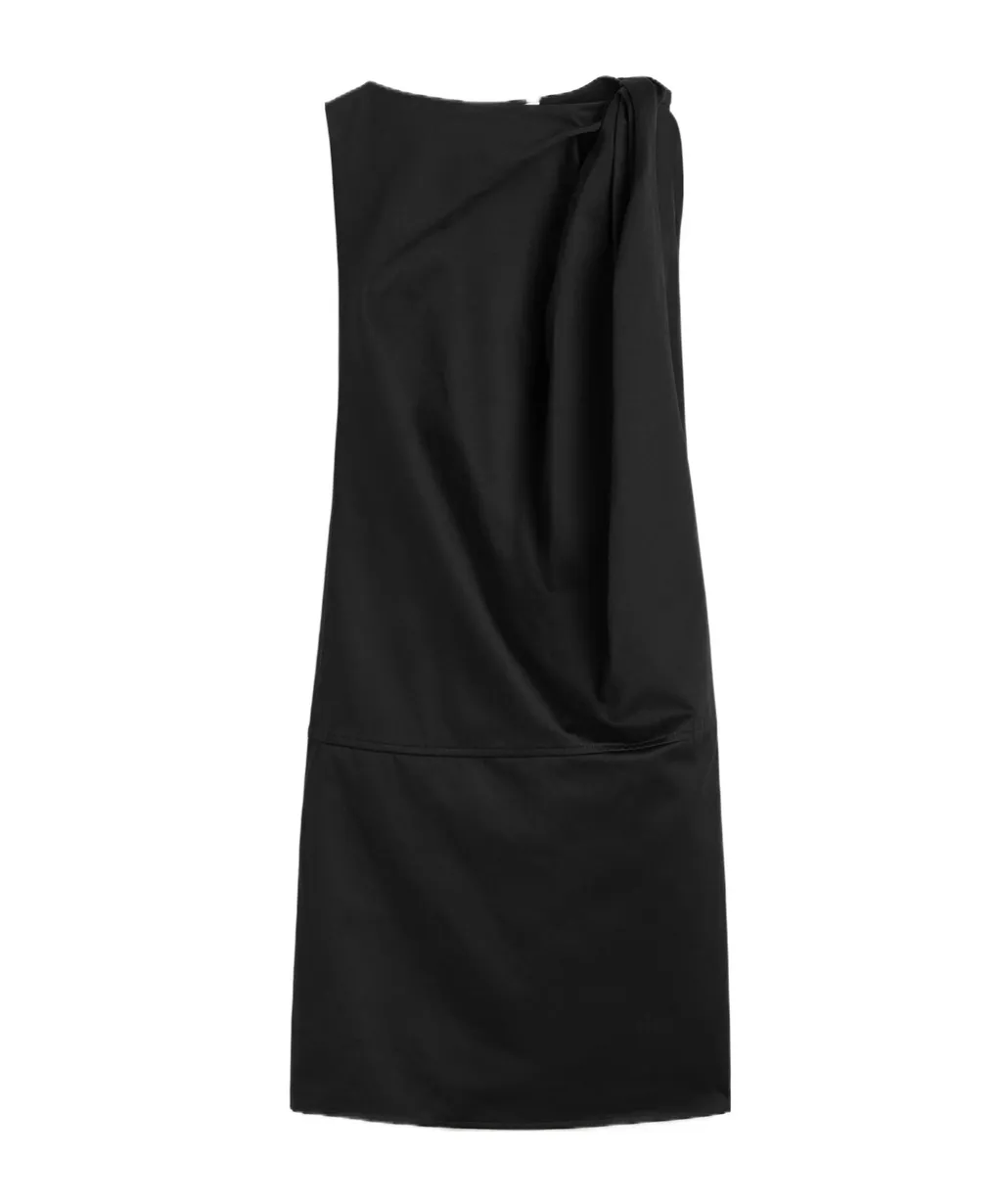 Shoulder-Twist Dress