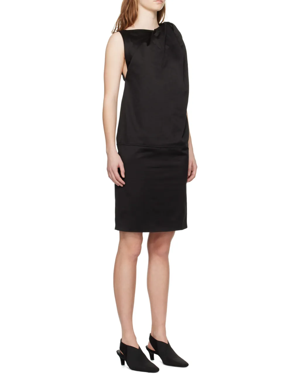 Shoulder-Twist Dress