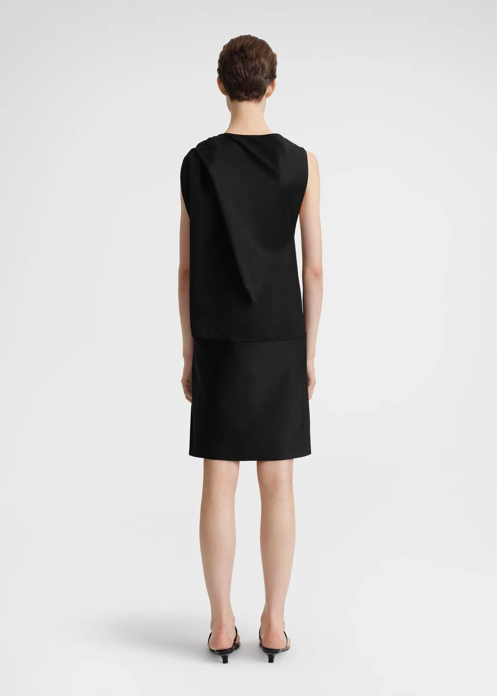 Shoulder-Twist Dress