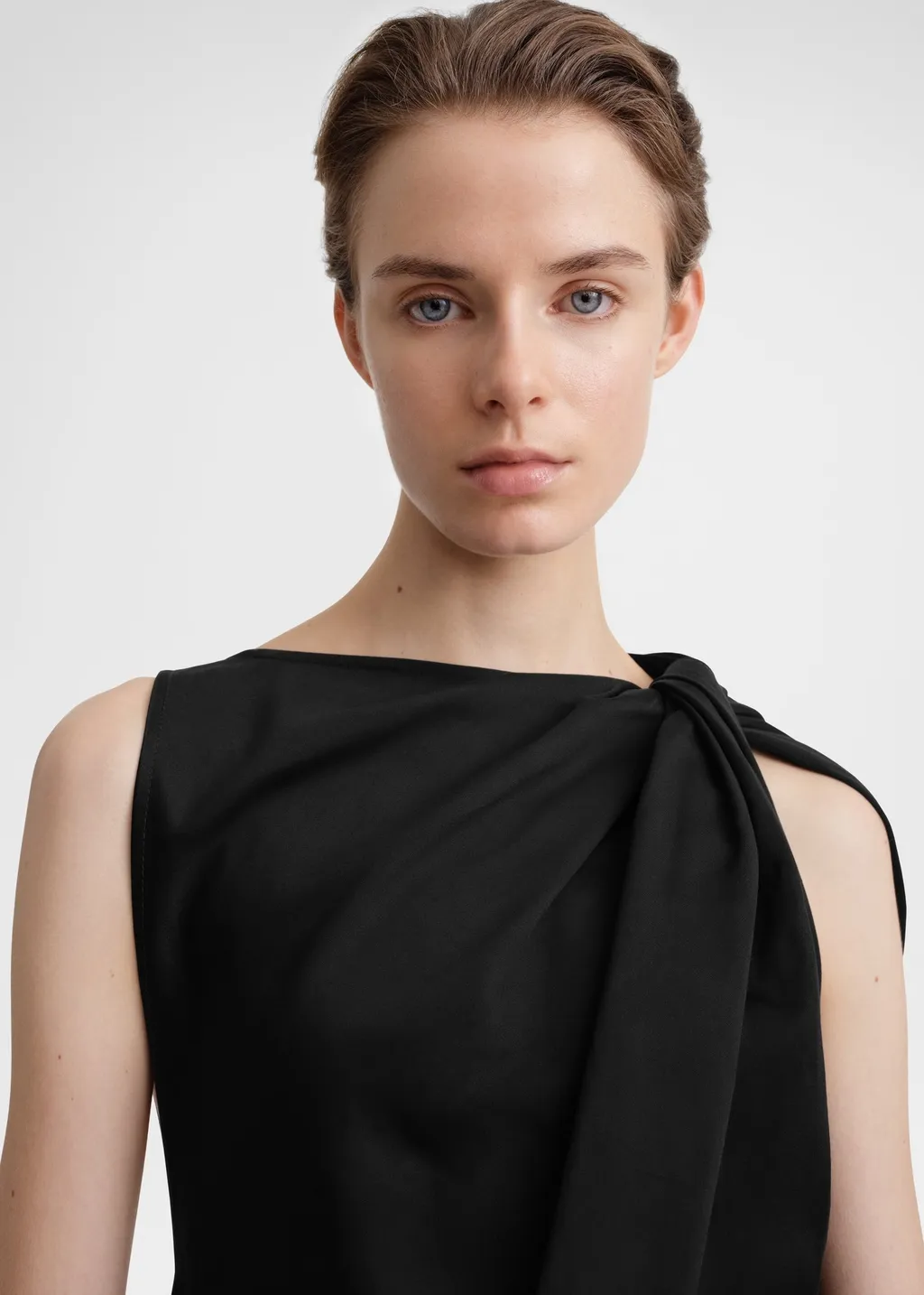 Shoulder-Twist Dress