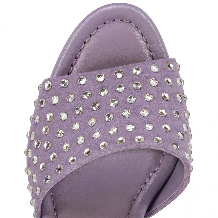 Crystal Embellished Muller Shoes