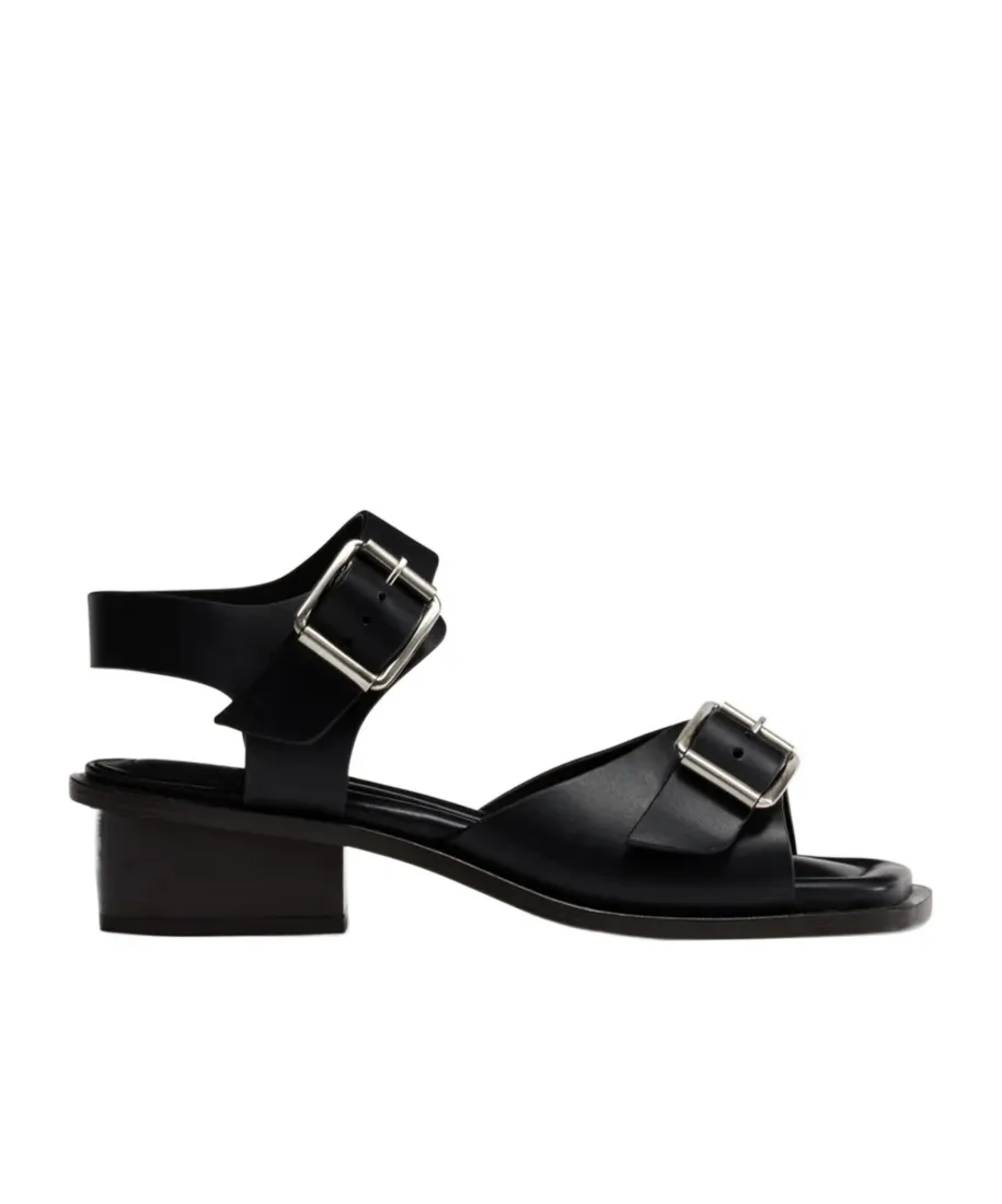 35Mm Double-Buckle Sandals