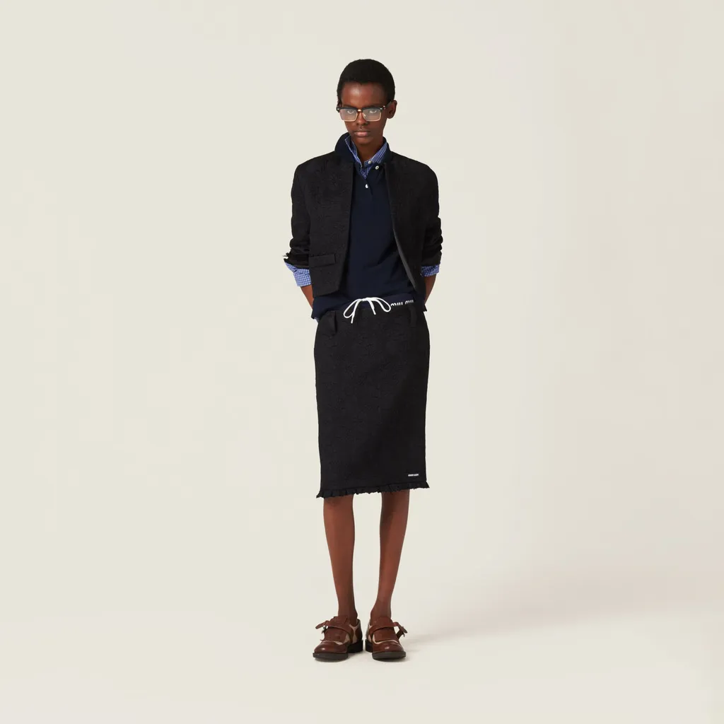 Matelassé Skirt