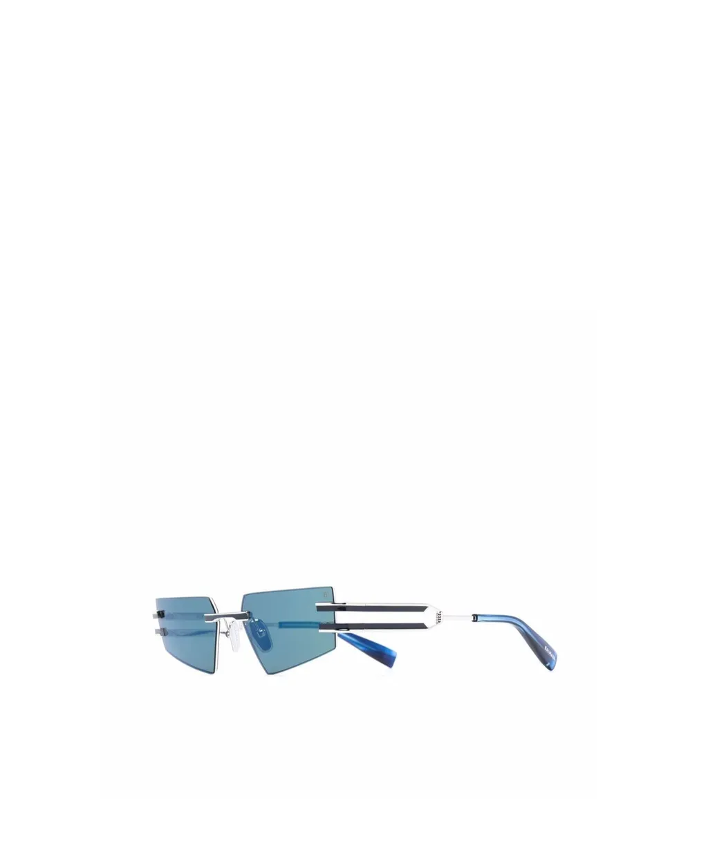 Geometric Double-Arm Sunglasses