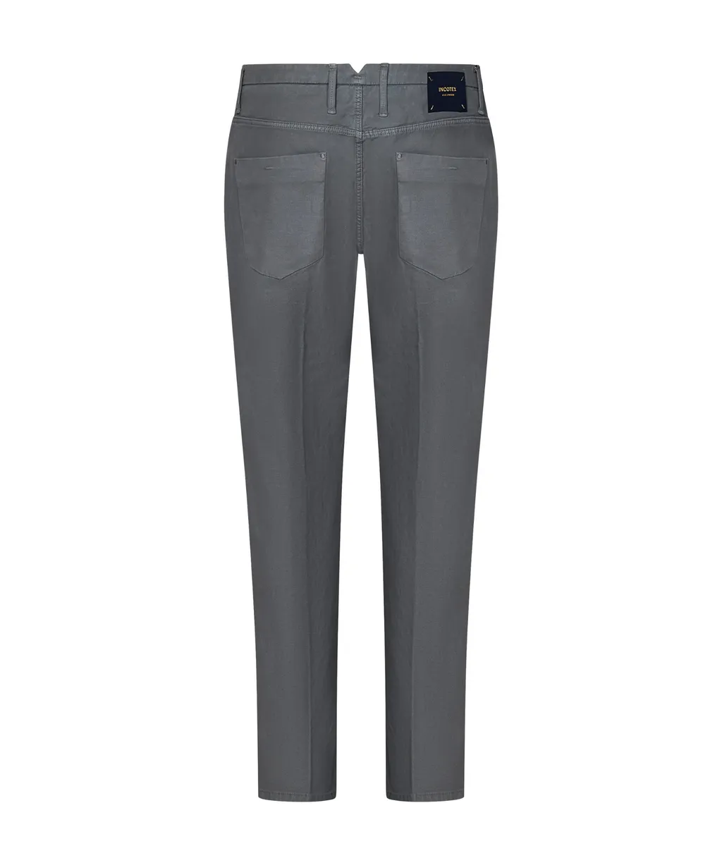 Mid-Rise Straight-Leg Chinos
