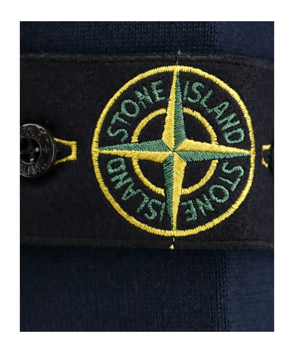 Stone Island V-Neck Button-Up Cardigan