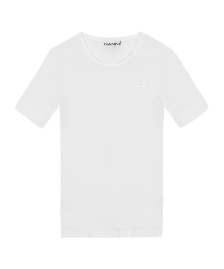 Ganni Striped T-Shirt