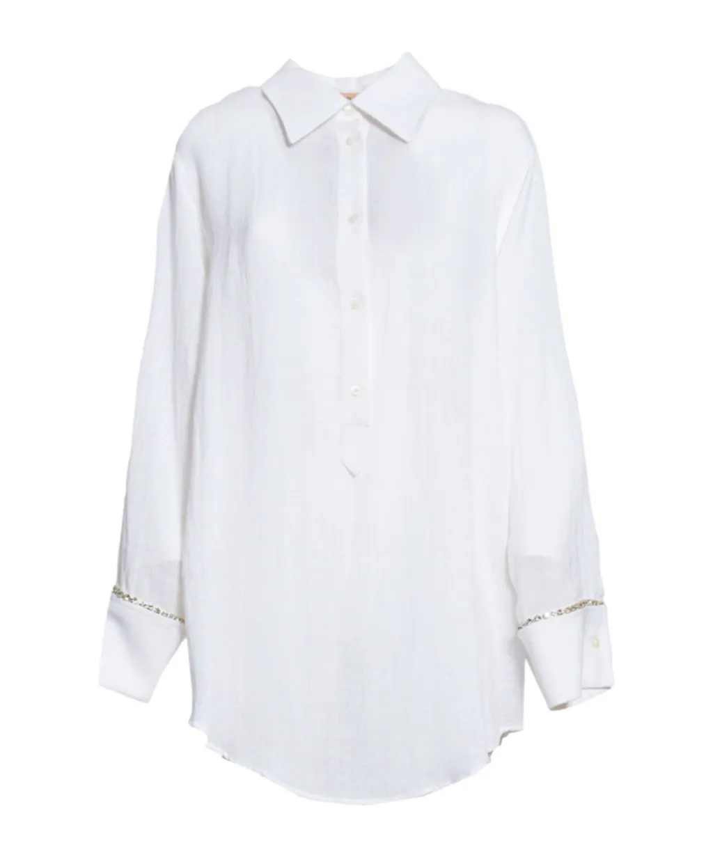 N°21 Semi Sheer Embellished Tunic