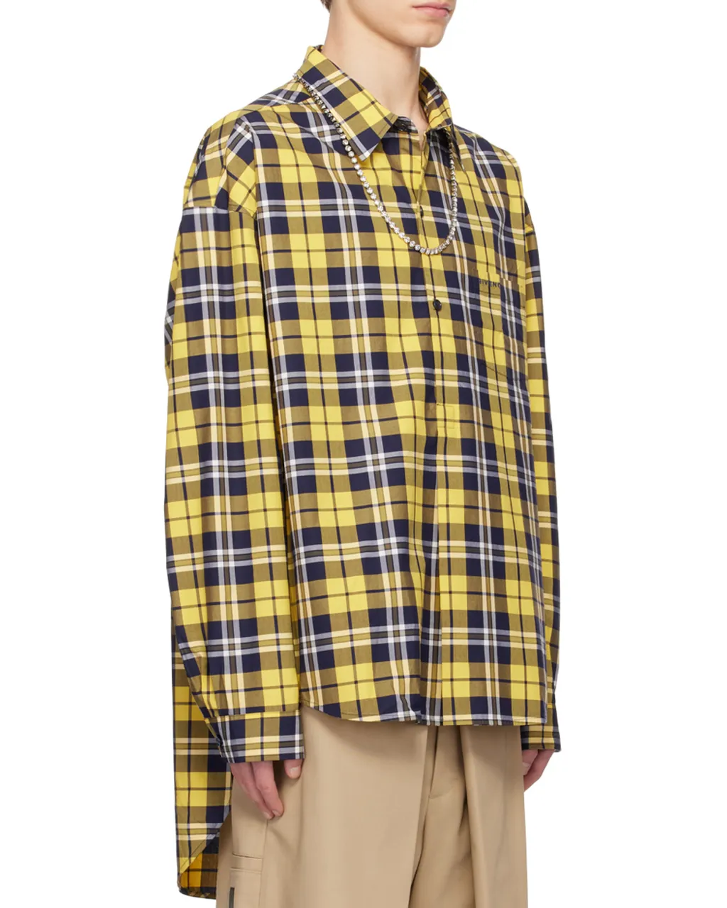 Givenchy Checked Long-Sleeved Shirt