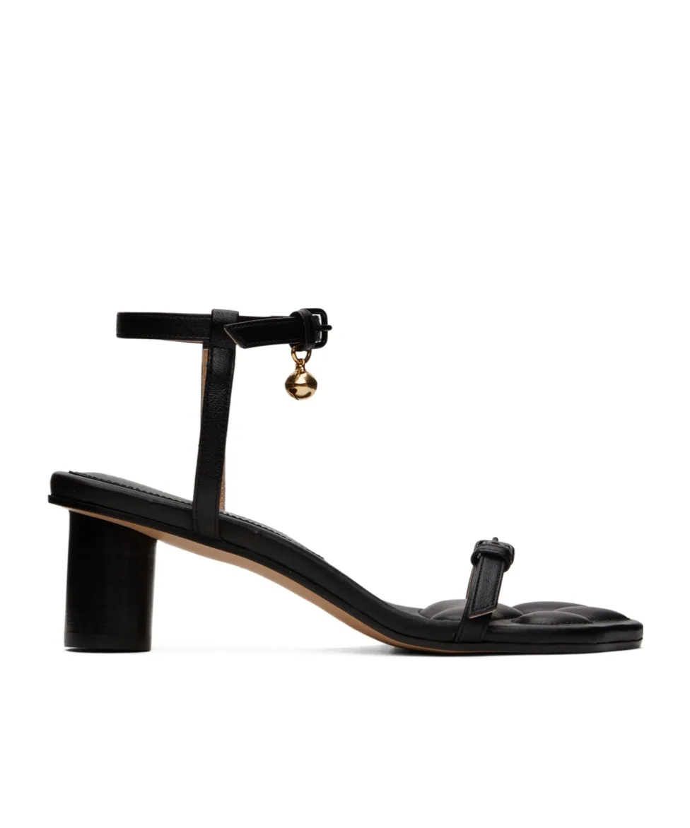 Round Head High-Heeled Sandals