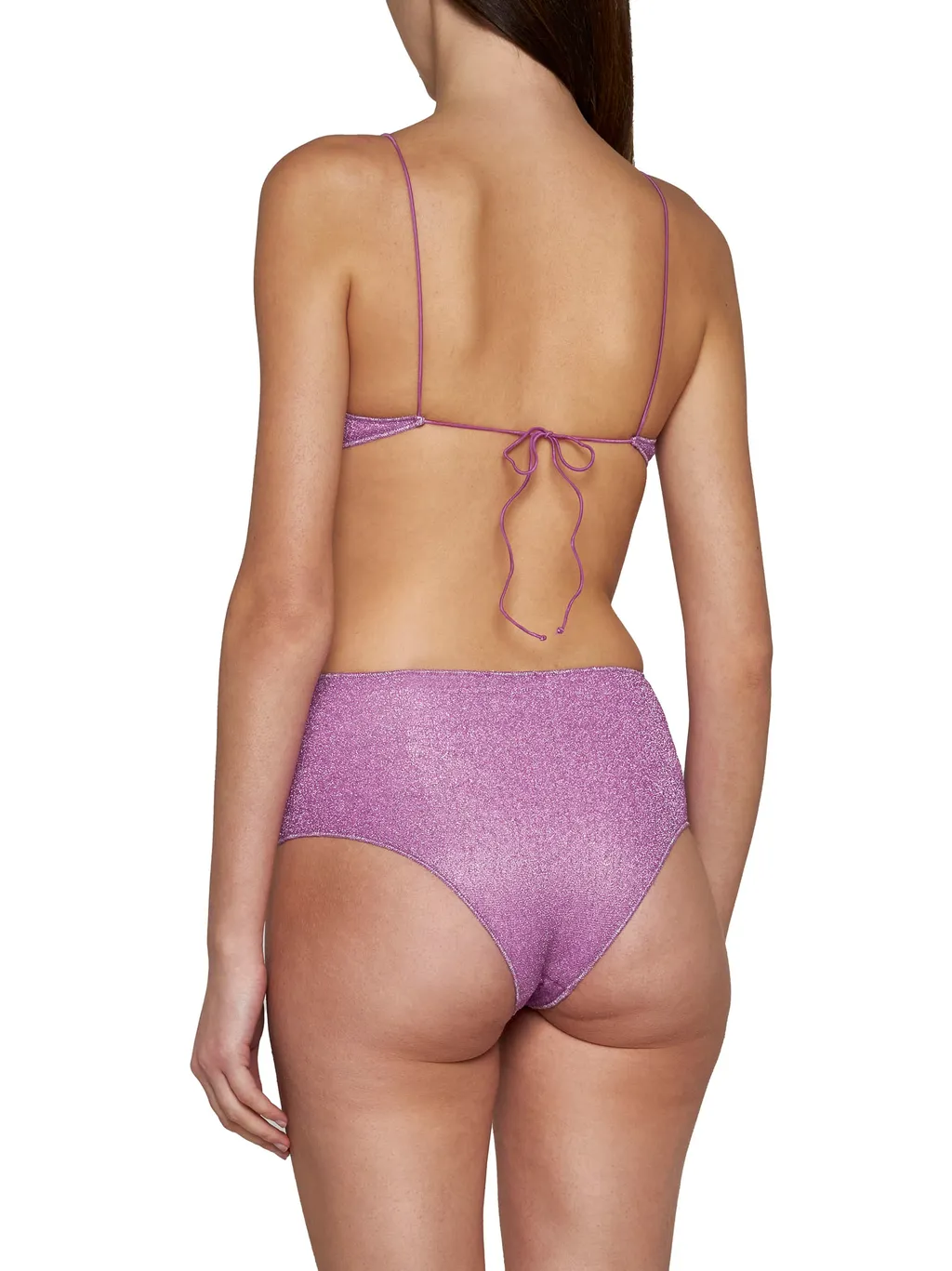 Osree Lurex High-Waist Bikini Set
