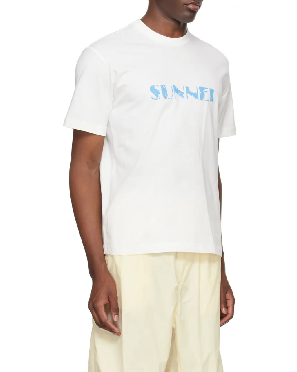 Sunnei Logo Printed Crewneck T-Shirt