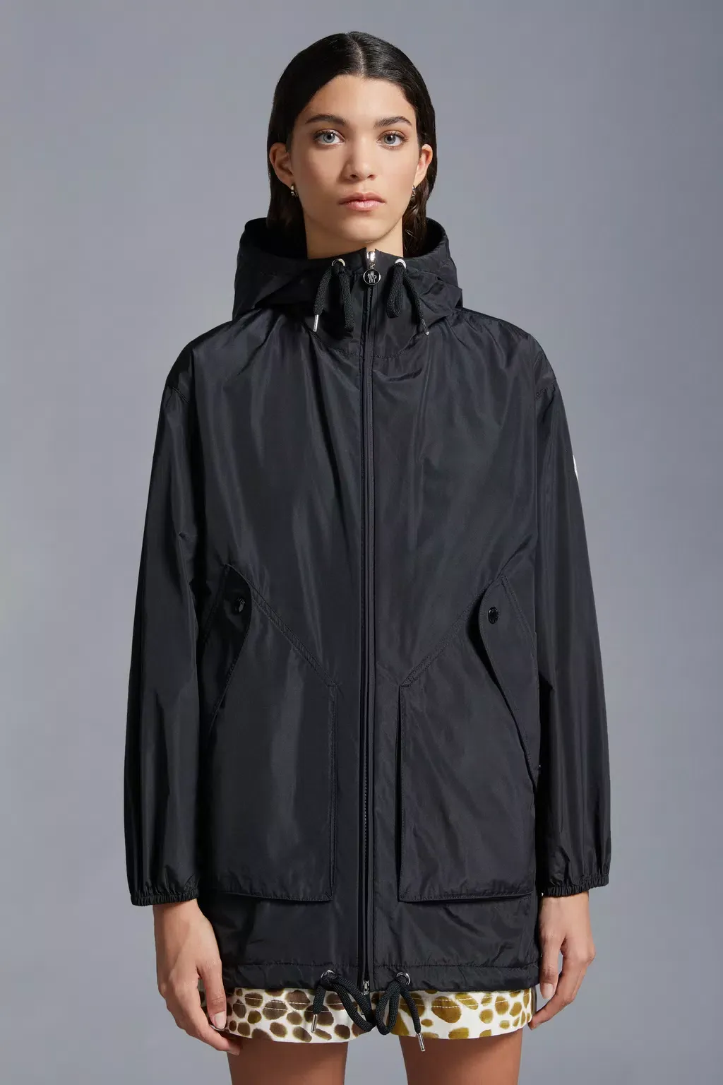 Moncler Melia Hooded Raincoat