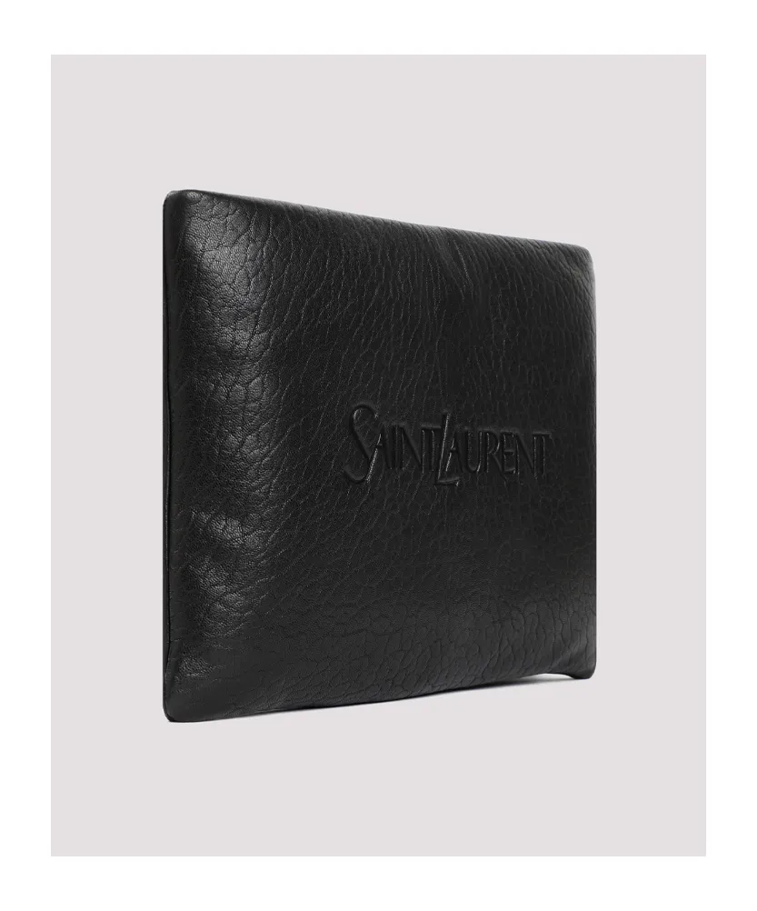 Saint Laurent Logo Debossed Wallet