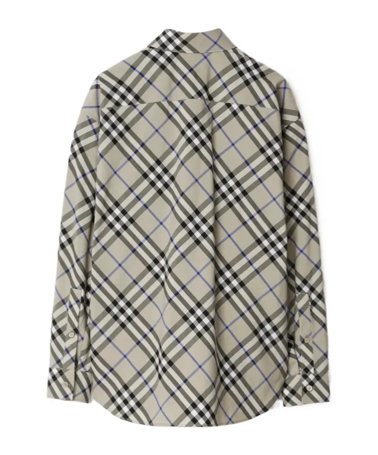 Burberry Checked Long Sleeved Shirt