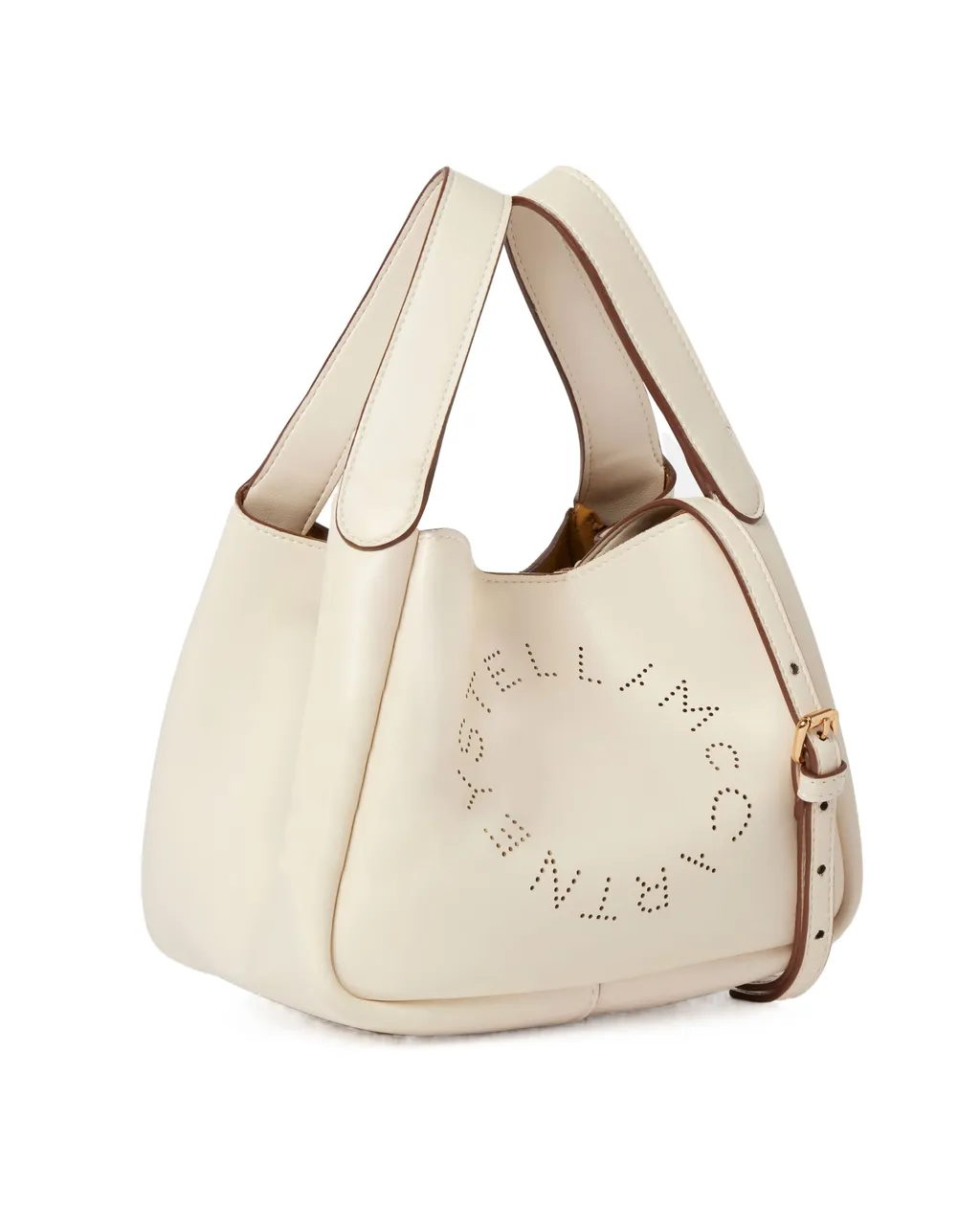 Stella Mccartney Logo Detailed Open Top Handbag