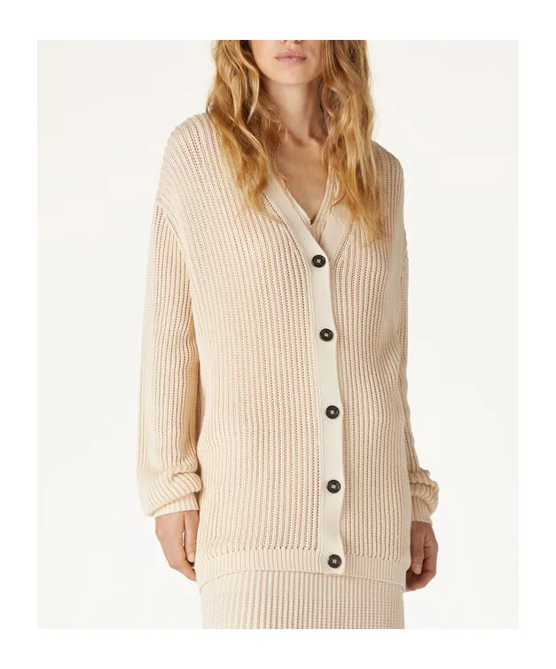 Loro Piana Buttoned V-Neck Cardigan