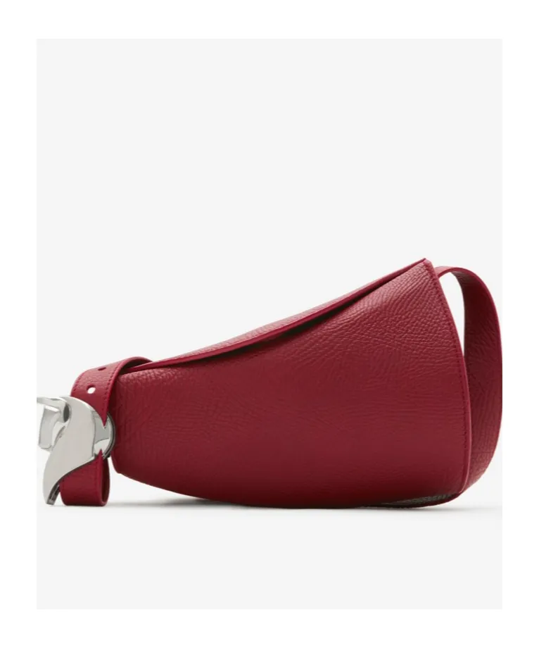 Small Horn Leather Shoulder Bag