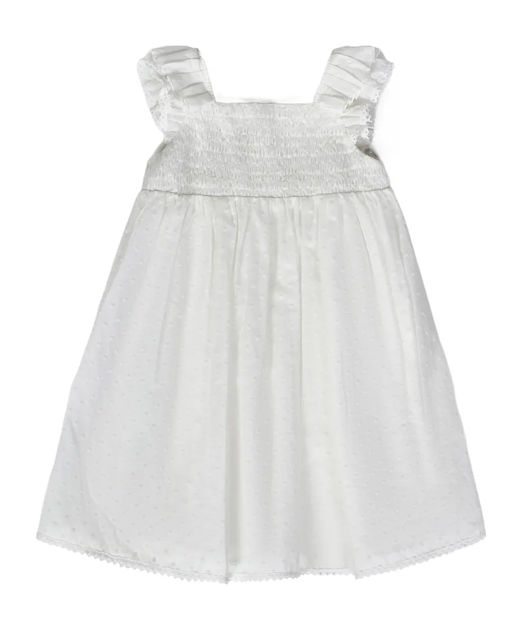 Stella Mccartney Kids Pintuck Detailed Sleeveless Dress