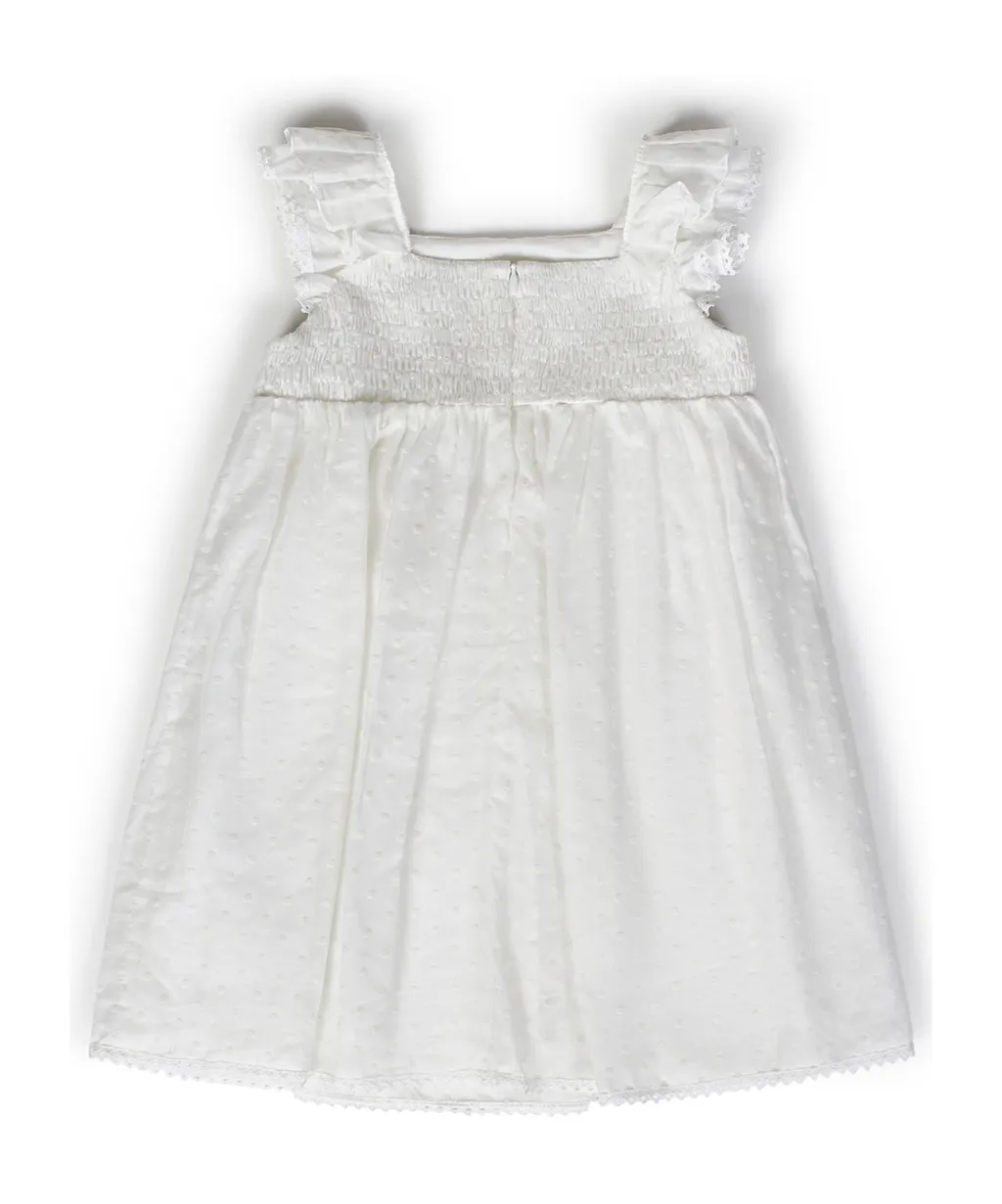 Stella Mccartney Kids Pintuck Detailed Sleeveless Dress