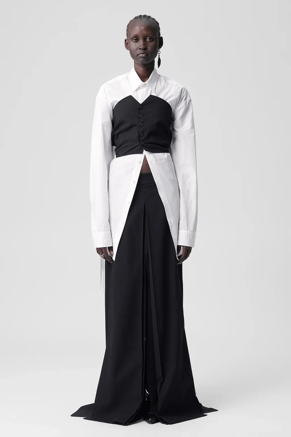 Ann Demeulemeester Dete Long Pocket Shirt