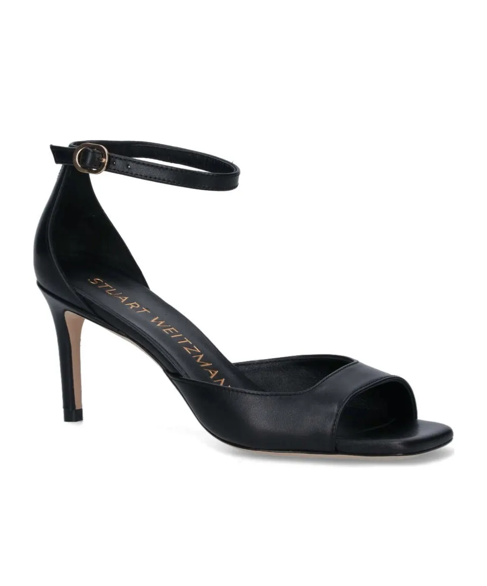 Stuart Weitzman Square-Toe Sandals