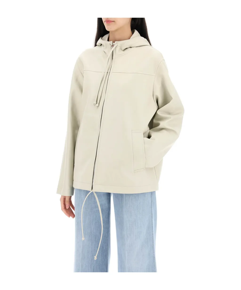 Nappa Hoodeed Jacket