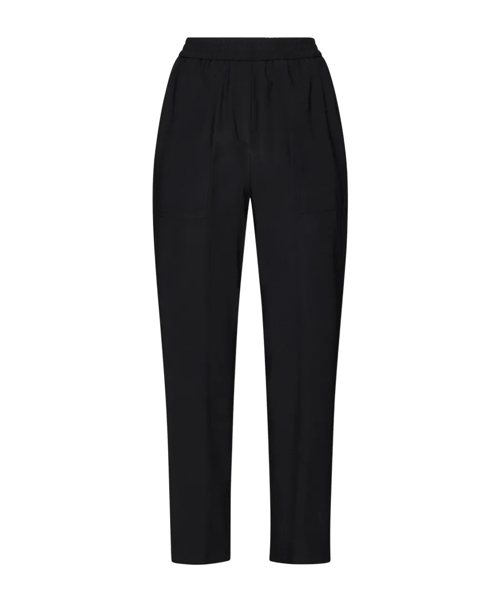Elastic Waist Casual Pants