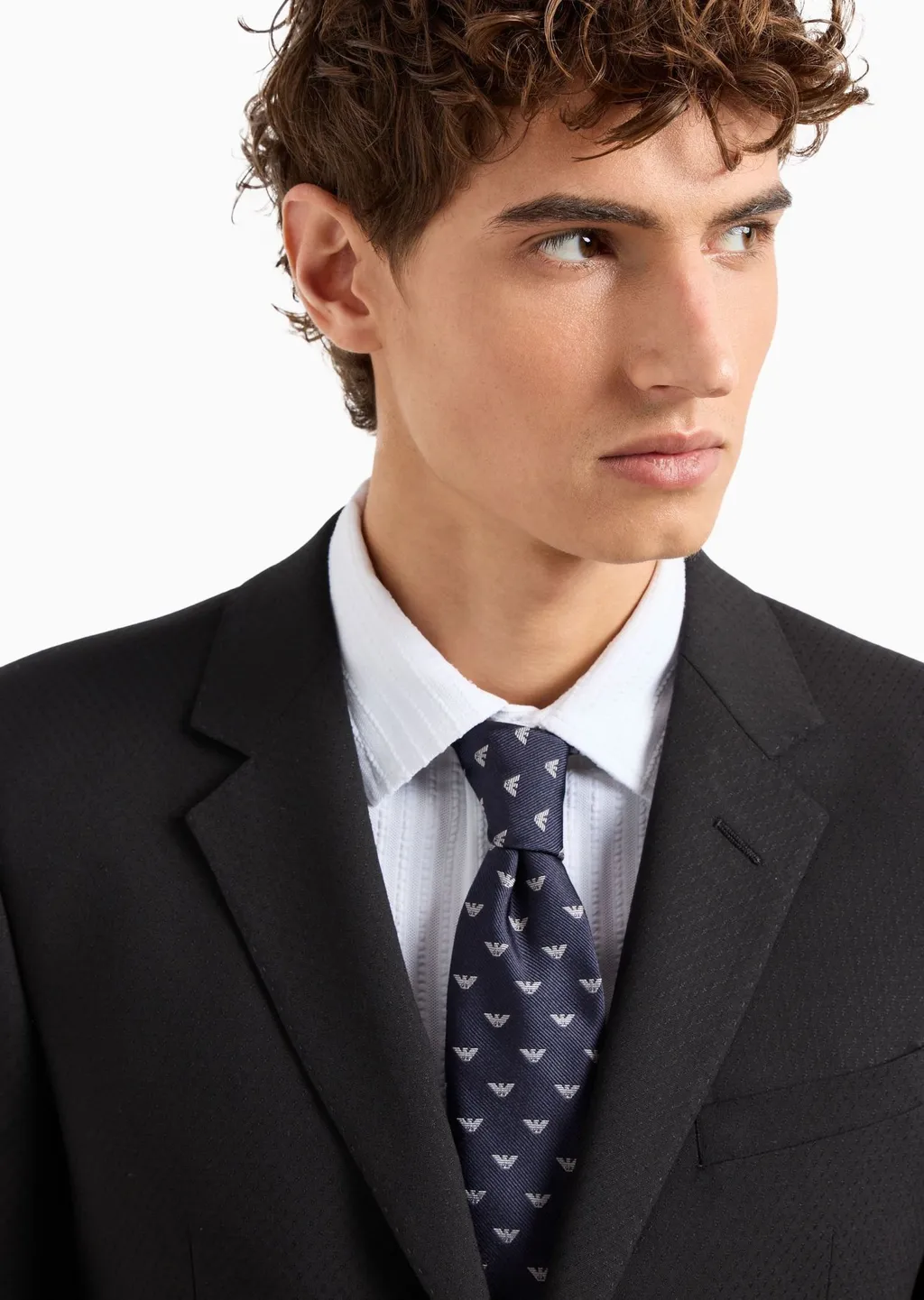Logo-Print Tie