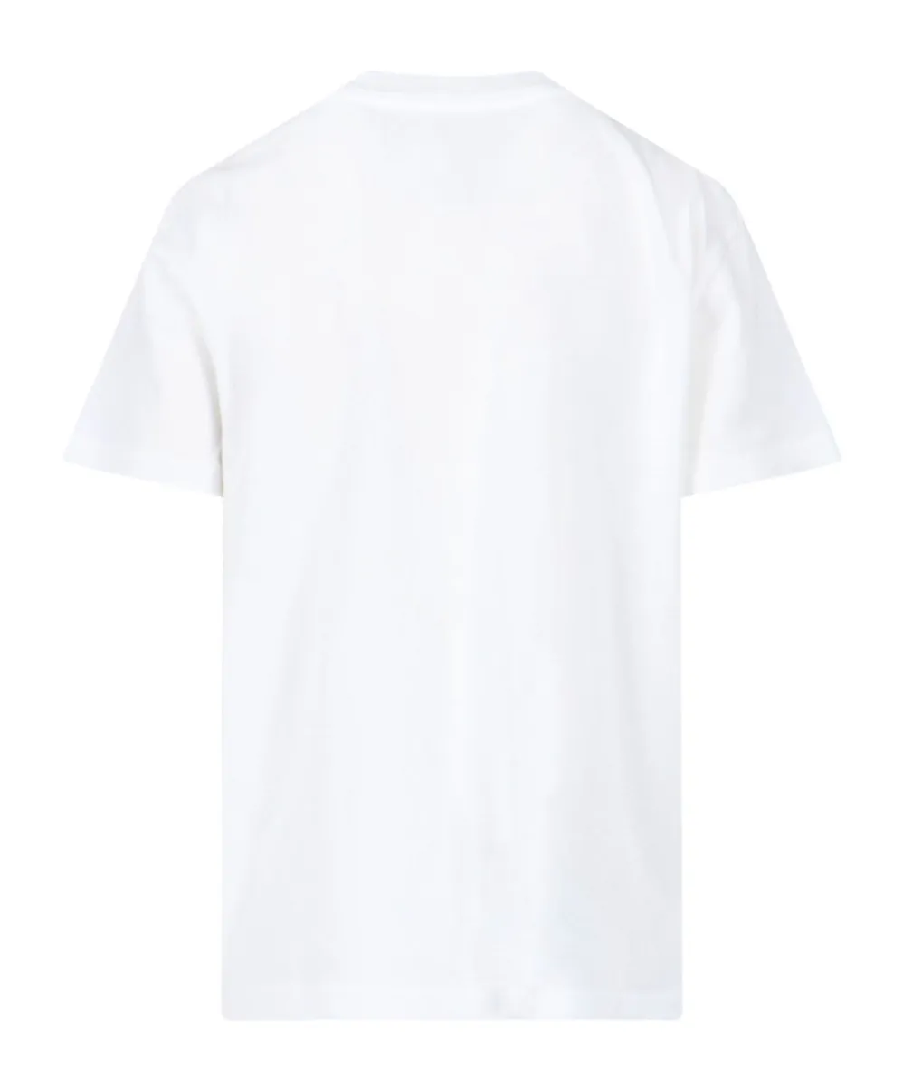 T-Shirt With Round Neck And Short Sleeves