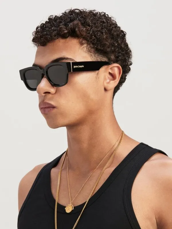 Palm Angels Eyewear Monterey Square Frame Sunglasses