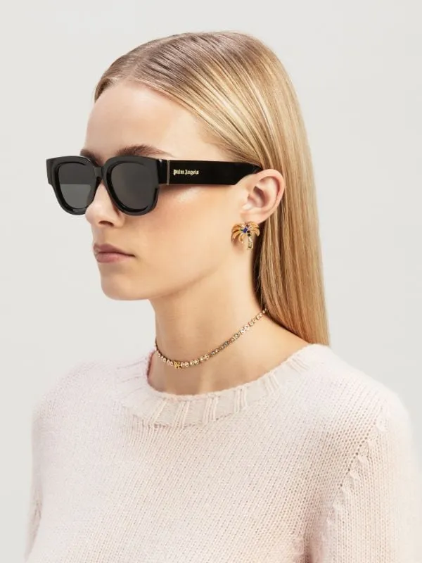 Palm Angels Eyewear Monterey Square Frame Sunglasses