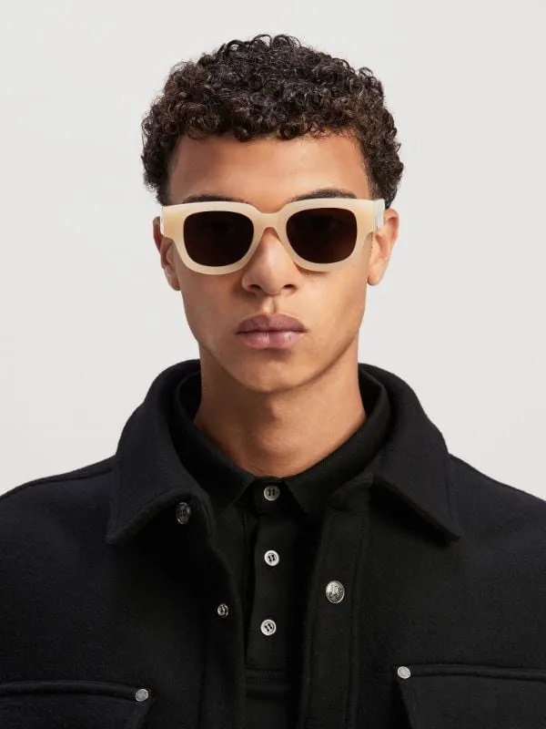 Palm Angels Eyewear Monterey Square Frame Sunglasses