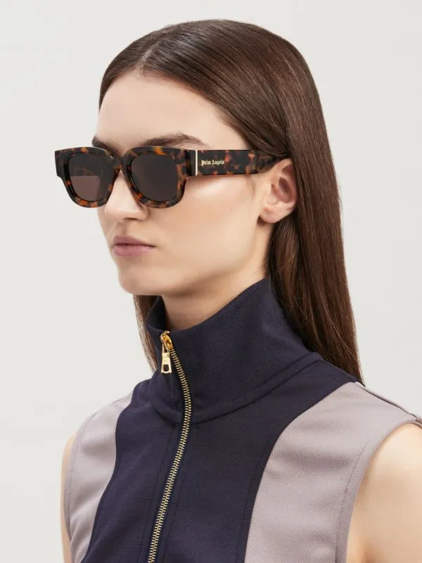 Palm Angels Eyewear Monterey Square Frame Sunglasses