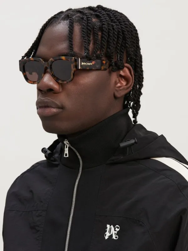 Palm Angels Eyewear Monterey Square Frame Sunglasses