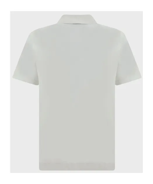 Garment-Dyed Cotton Polo Shirt