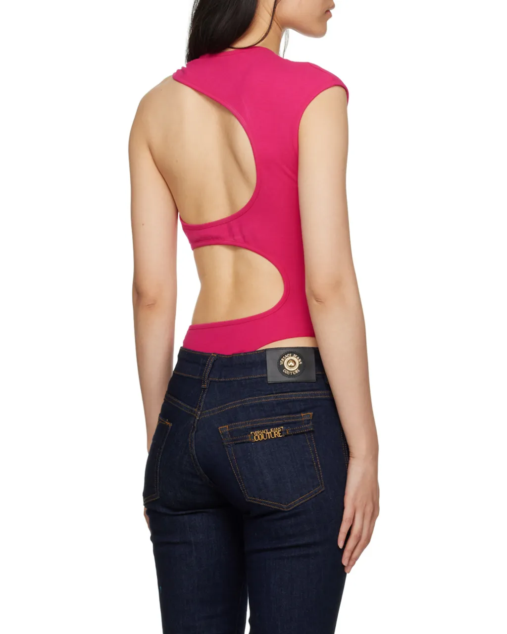 Logo-Engraved Buckle Bodysuit