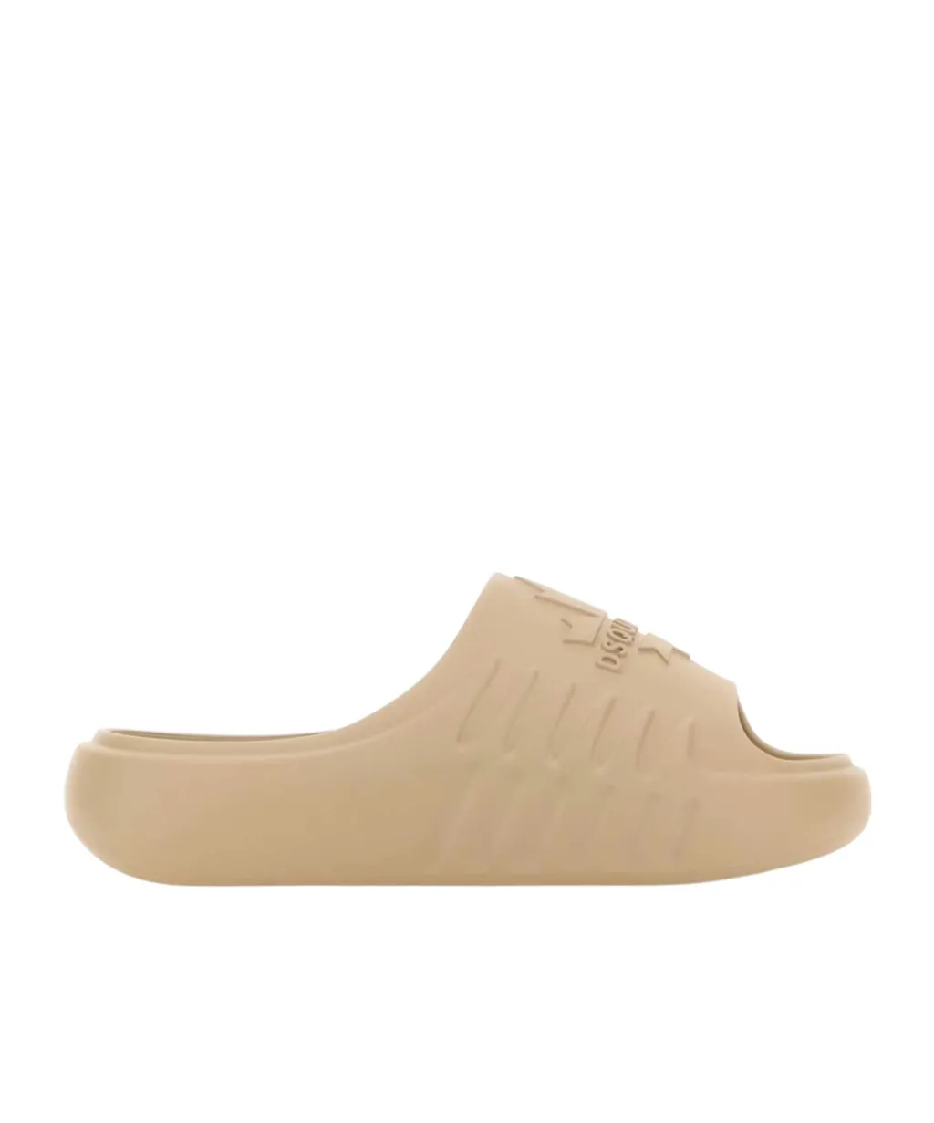 Dsquared2 Canadian Leaf Slip-On Slides