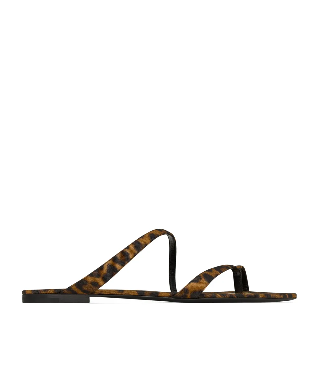 Saint Laurent Tanger Open Toe Slides