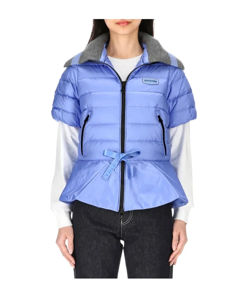 Short-Sleeved Down Jacket