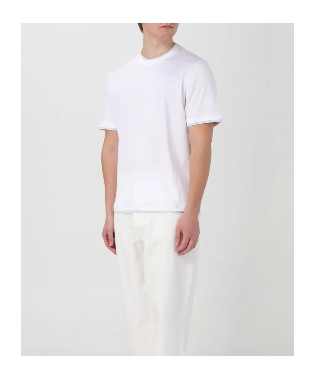 Brunello Cucinelli Layered-Effect Crewneck T-Shirt