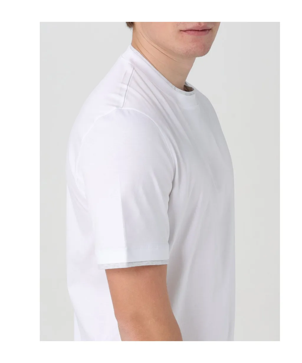 Brunello Cucinelli Layered-Effect Crewneck T-Shirt