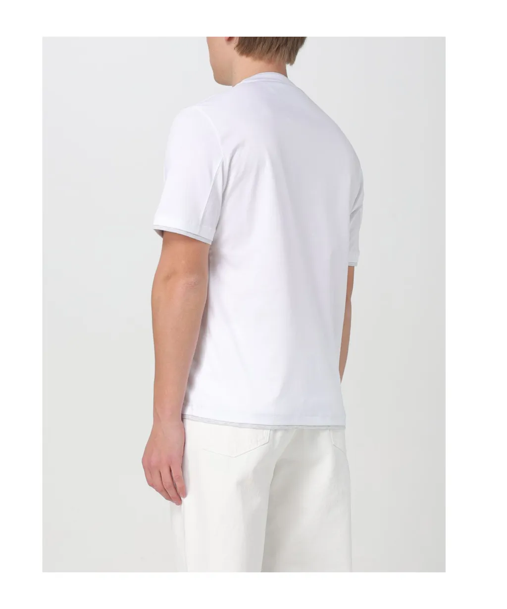 Brunello Cucinelli Layered-Effect Crewneck T-Shirt