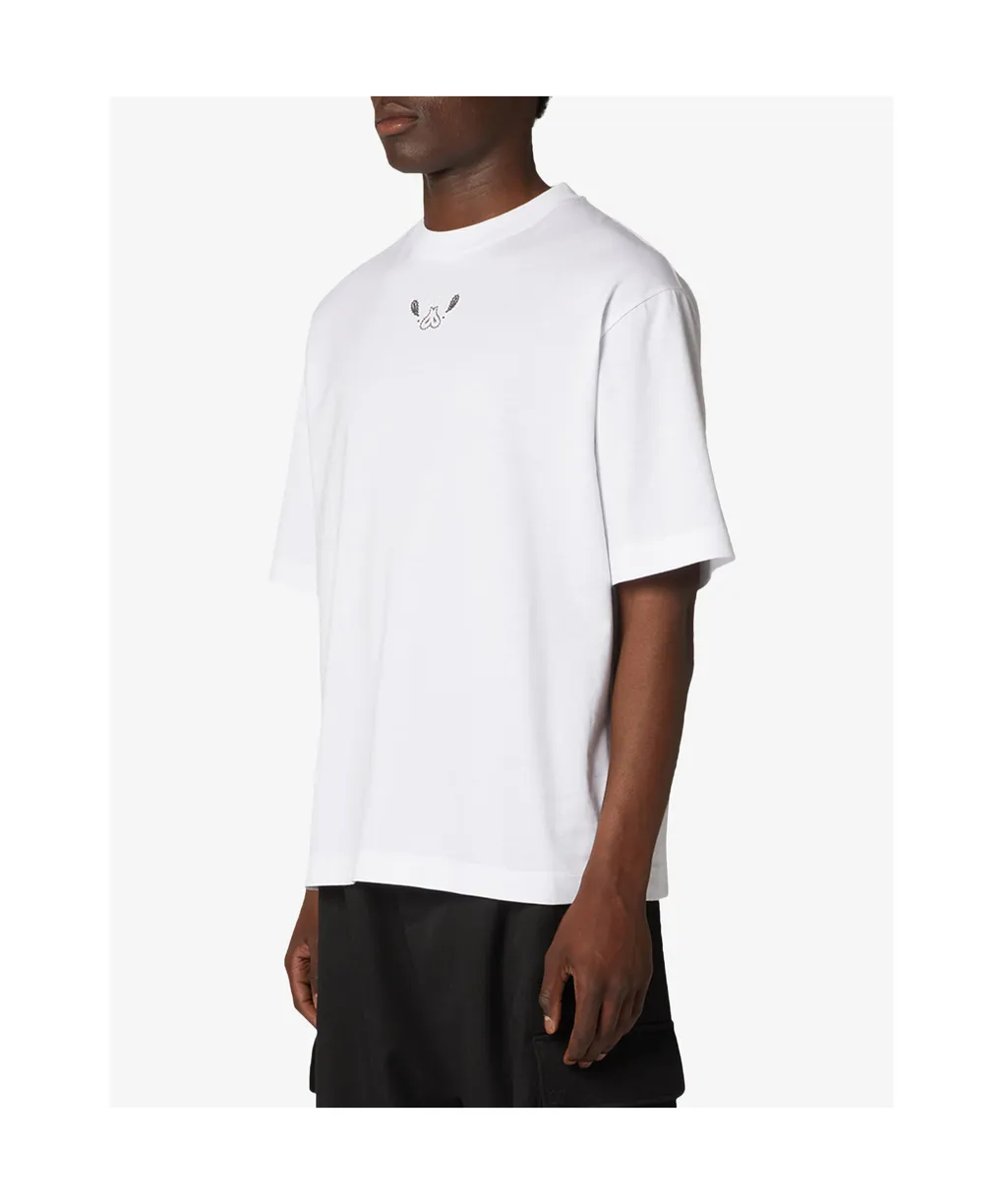 Off-White Crewneck Short-Sleeved T-Shirt