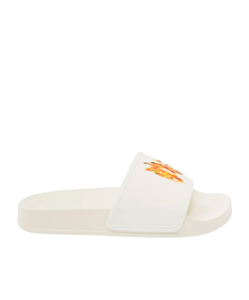 Palm Angels Monogram Printed Pool Slides