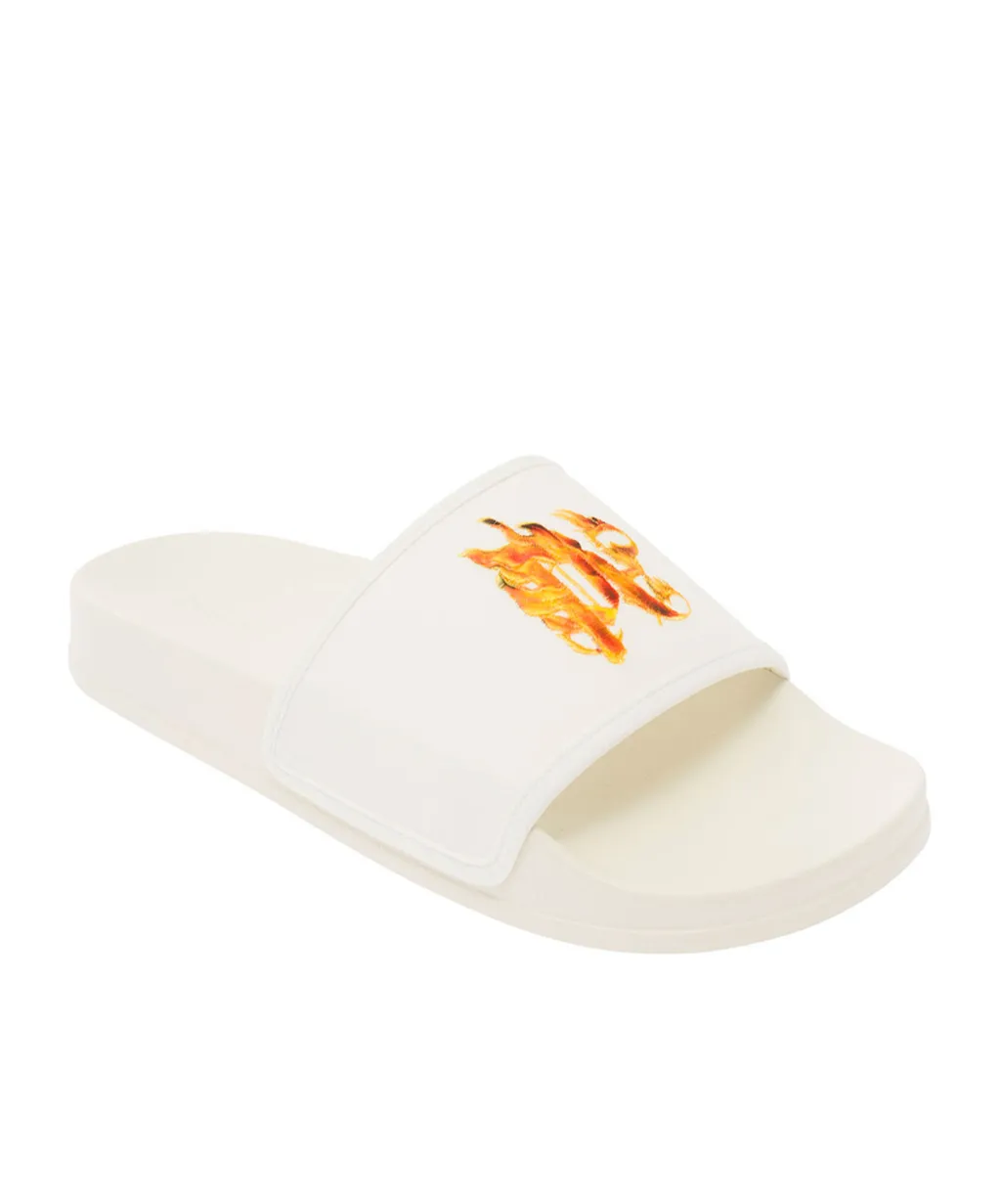 Palm Angels Monogram Printed Pool Slides