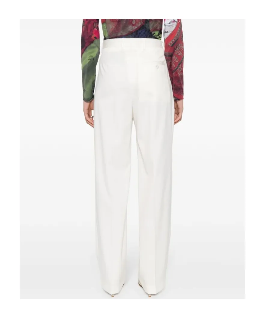 High-Waist Tailored Trousers