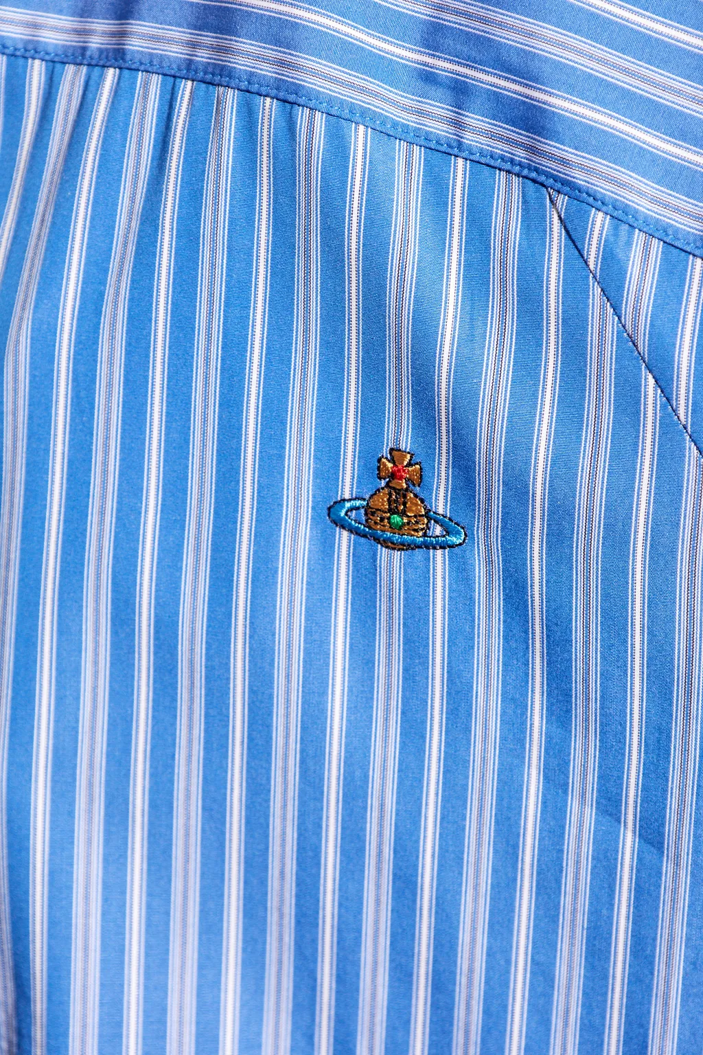 Vivienne Westwood Football Striped Long-Sleeved Shirt