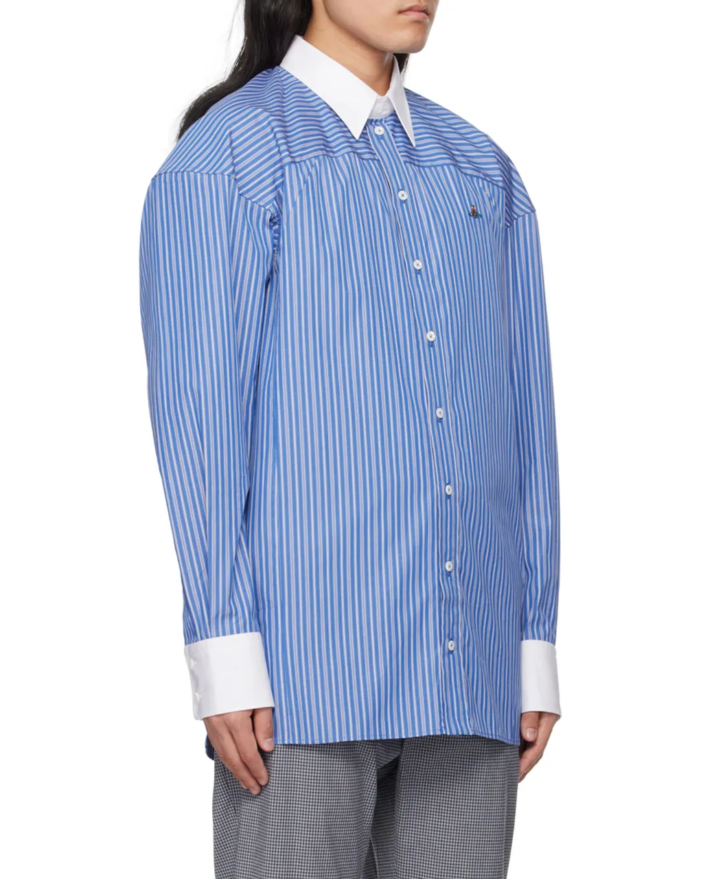 Vivienne Westwood Football Striped Long-Sleeved Shirt