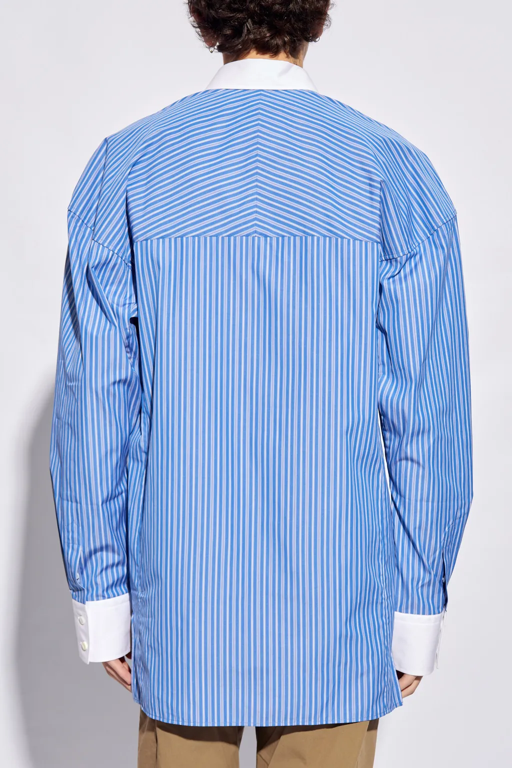 Vivienne Westwood Football Striped Long-Sleeved Shirt